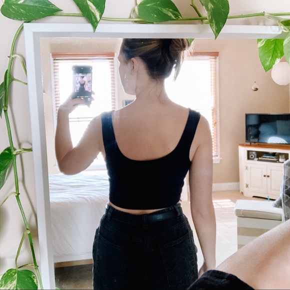 Zip up Crop Top - Picture 3 of 6